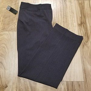 Liz Claiborne Audra Dress Pants 10 NEW 33x31 Gray Trousers